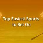 easiest sports to bet on